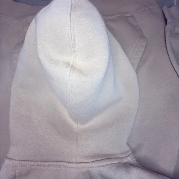 Free Planet Hoodie Beige Women's High Quality Brand Sz S Comfy Cozy - Picture 11 of 12